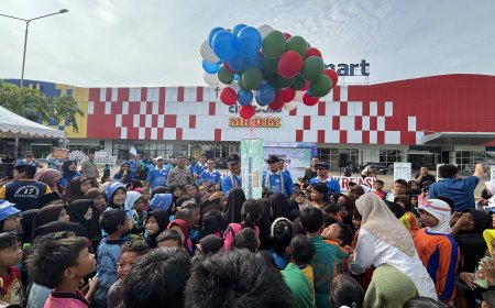 Ratusan Siswa di Kabupaten Ketapang Kampanyekan Perlindungan Anak