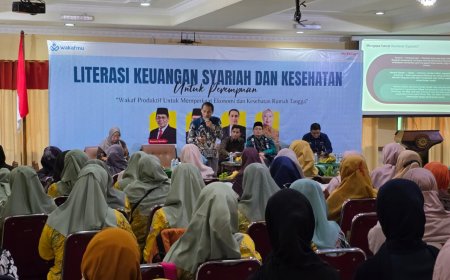 Majelis Pendayagunaan Wakaf Gelar Edukasi Literasi Keuangan Syariah dan Kesehatan bagi Perempuan