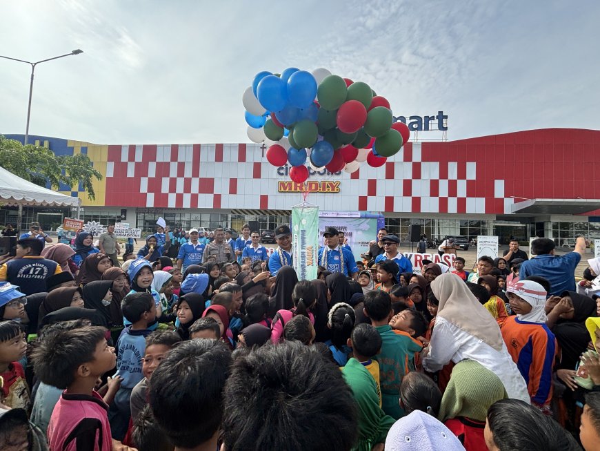 Ratusan Siswa di Kabupaten Ketapang Kampanyekan Perlindungan Anak