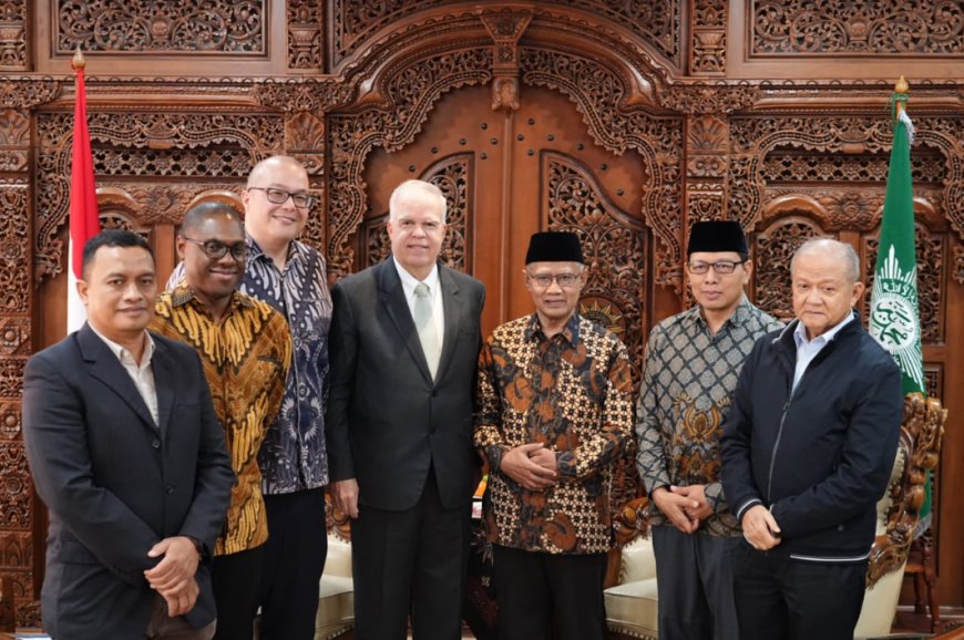 Haedar Nashir Terima Kunjungan KUAI Amerika Serikat