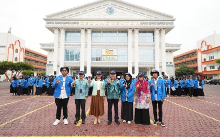 UMSU Lepas 255 Mahasiswa KKN Tematik Literasi 2025