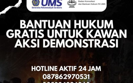 UMS Buka Layanan Bantuan Hukum untuk Demonstran dan Masyarakat