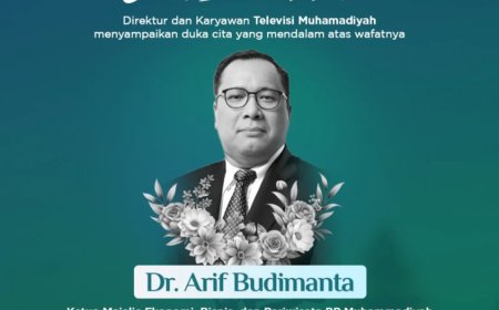 PP Muhammadiyah Sampaikan Belasungkawa atas Wafatnya Arif Budimanta