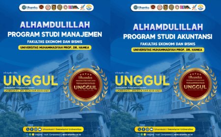 Prodi S1 Akuntansi dan Manajemen Uhamka Raih Akreditasi Unggul dari LAMEMBA