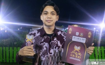 Mahasiswa FISIP UMJ Raih Juara III Lomba Karya Tulis Ilmiah Qur’an di MTQ XXI Sumbawa Barat