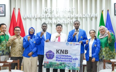 UMP Sambut Mahasiswa Internasional Program Beasiswa KNB