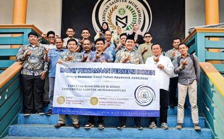 Fakombis SaintekMu Gelar Rapat Persiapan Perkuliahan Semester Ganjil 2025/2026