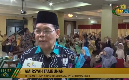 MPW PP Muhammadiyah Gelar Sosialisasi Sistem Informasi Akuntansi dan Manajemen Wakaf