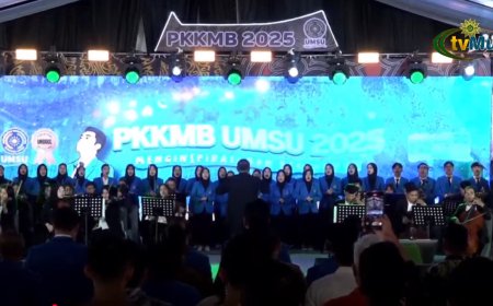 UMSU Sambut 4.125 Mahasiswa Baru dalam PKKMB 2025