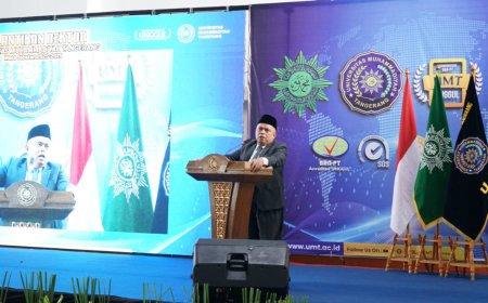 Desri Arwen Dilantik sebagai Rektor UMT Periode 2025-2029