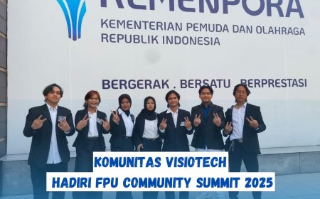 VisioTech Terpilih Jadi 10 Komunitas Unggulan di FPU Community Summit 2025