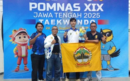 Mahasiswa FH UMP Raih Medali Perak Taekwondo di Pomnas Jateng 2025