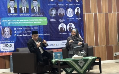Ekonom Senior Sebut Muhammadiyah Miliki Kekuatan Ekonomi Sangat Besar