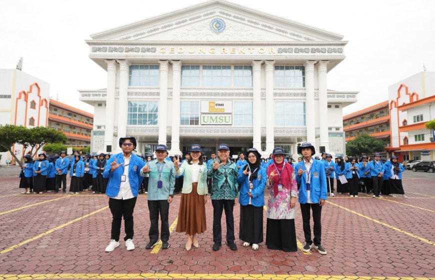 UMSU Lepas 255 Mahasiswa KKN Tematik Literasi 2025