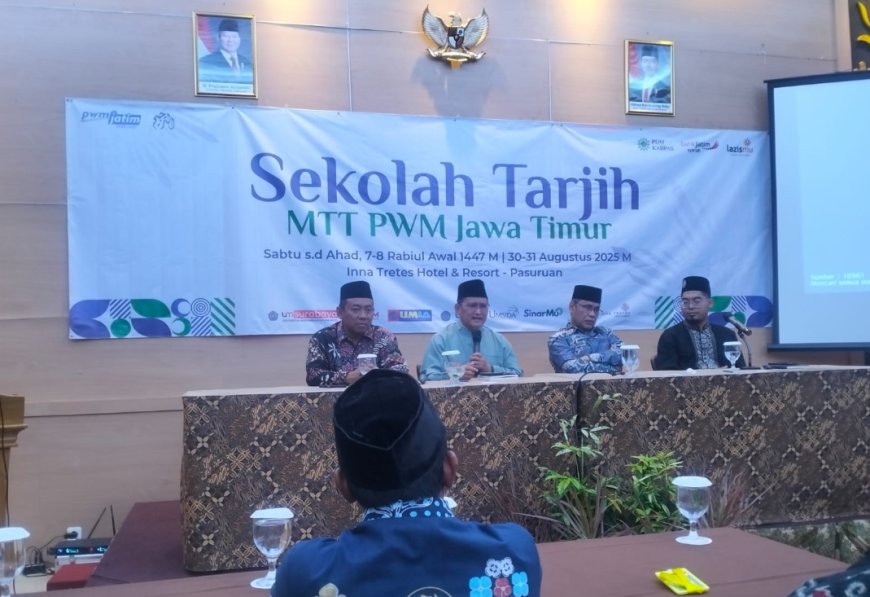 Perkuat Semangat Bertarjih, PWM Jawa Timur Gelar Sekolah Tarjih