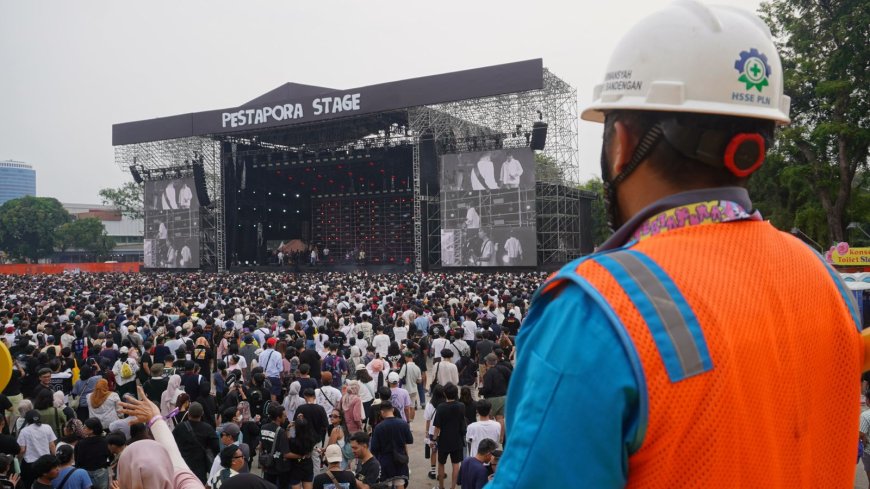 PLN UID Jakarta Raya Dukung Kelistrikan Pestapora 2025