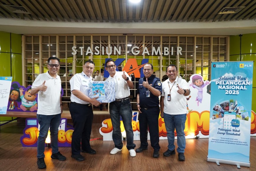 PLN Perkuat Keandalan Listrik di Stasiun Gambir