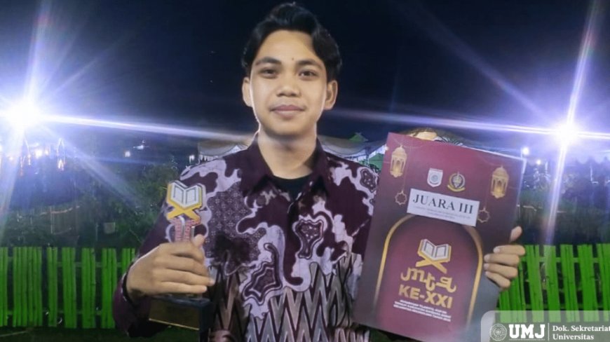 Mahasiswa FISIP UMJ Raih Juara III Lomba Karya Tulis Ilmiah Qur’an di MTQ XXI Sumbawa Barat