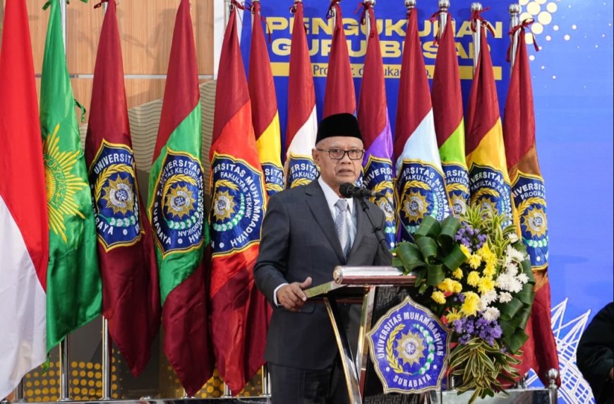 Pesan Haedar Nashir ke Mahasiswa Baru: Ilmu Tanpa Iman Hanya Melahirkan Kesombongan