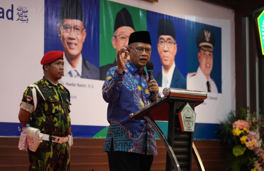 Haedar Nashir Tekankan Riset yang Mendalam dan Objektif dalam Membangun Indonesia
