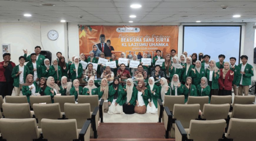 Lazismu Uhamka Salurkan Beasiswa Sang Surya, Dukung Mahasiswa Berprestasi dan Berakhlak Mulia