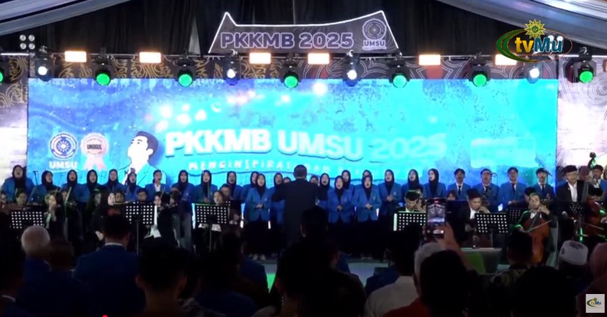 UMSU Sambut 4.125 Mahasiswa Baru dalam PKKMB 2025