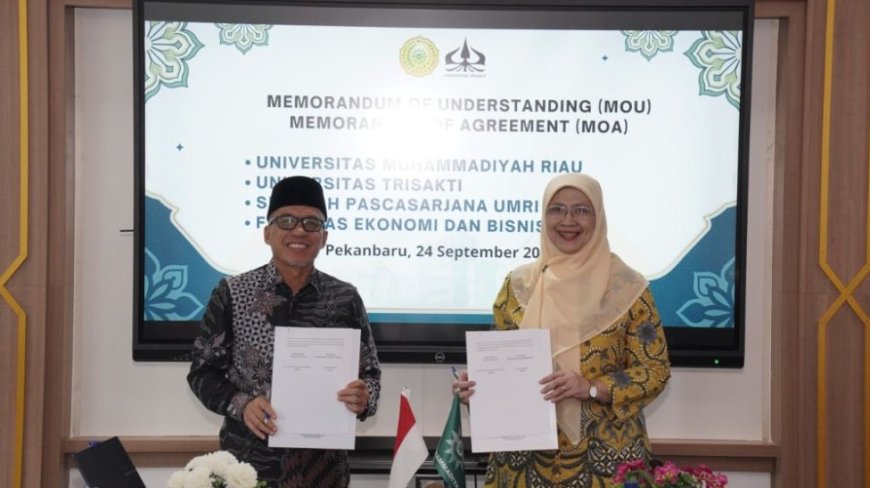 UMRI dan Universitas Trisakti Kerja Sama Penguatan Jejaring Akademik