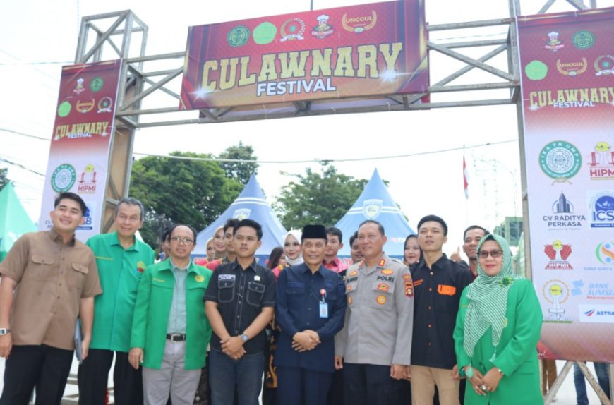 Dukung Pelaku UMKM, Fakultas Hukum UM Palembang Gelar Culawnary Festival