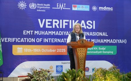 WHO Apresiasi Capaian dan Kerja Keras EMT Muhammadiyah