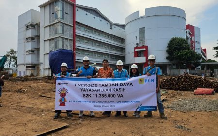 PLN Dukung Pembangunan Sekolah Cinta Mulia-Chong Mian dengan Pasokan Listrik 1.385.000 VA