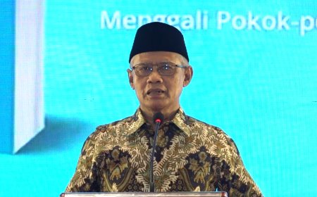 Haedar Nashir Apresiasi Peluncuran Buku Pemikiran Pendidikan Abdul Mu'ti