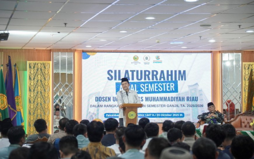 UMRI Gelar Silaturahim Awal Sementer bagi Civitas Academica