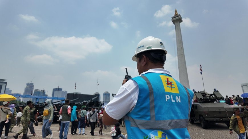 PLN Pastikan Listrik Andal Tanpa Kedip di Upacara HUT ke-80 TNI