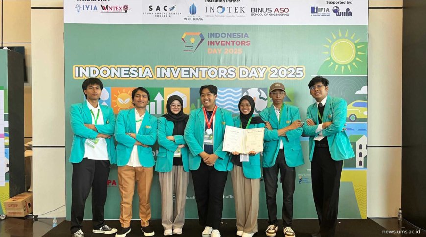 Mahasiswa UMS Ciptakan Aplikasi Fisioterapi Raih Silver Medal di Kompetisi Internasional