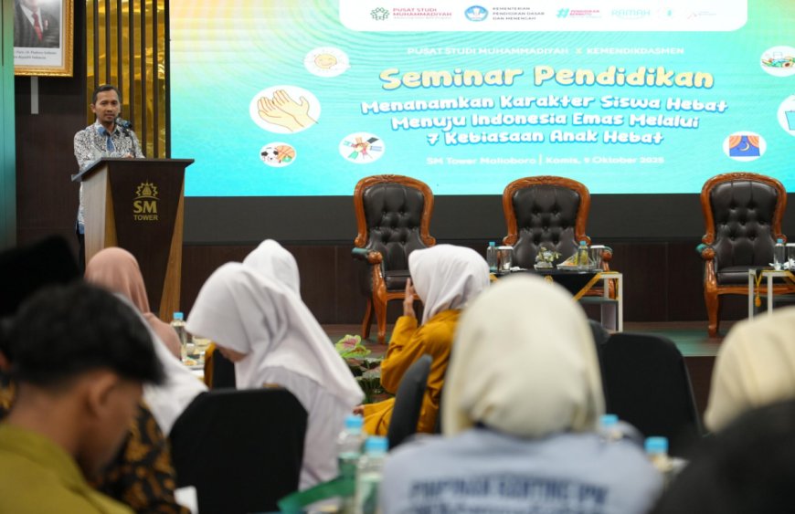 Menanamkan Karakter Siswa Hebat Menuju Indonesia Emas, Pusat Studi Muhammadiyah Gelar Seminar Pendidikan