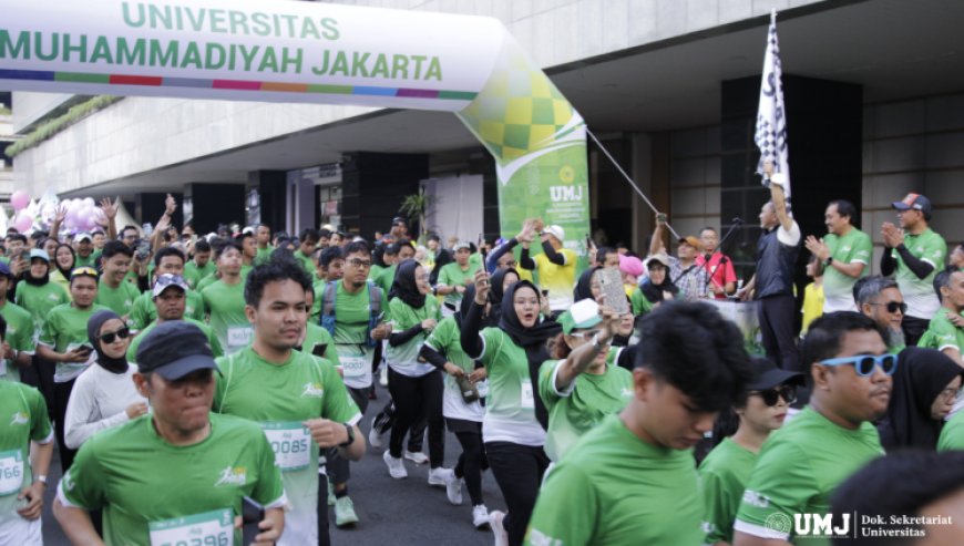 Meriahkan HUT ke-70, UMJ Gelar UMJ Run 2025 di Sudirman