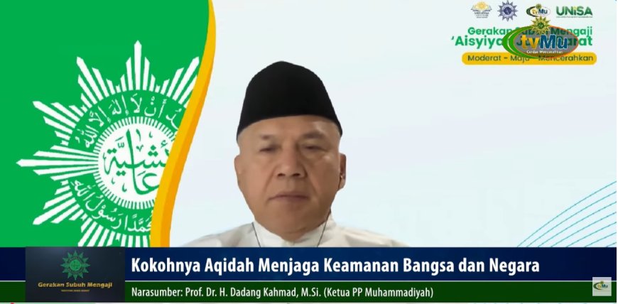 Dadang Kahmad: Akidah Kokoh Bentengi Masyarakat dari Perilaku Destruktif