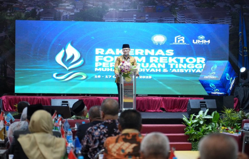 Haedar Nashir: PTMA Harus Jadi Garda Peradaban Bangsa yang Unggul dan Bermartabat