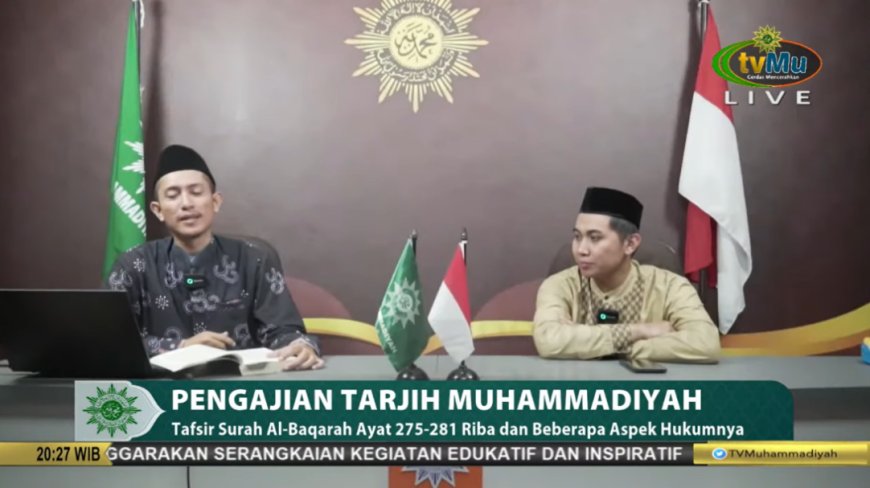 Pengajian Tarjih Muhammadiyah Bahas Riba dan Beberapa Aspek Hukumnya