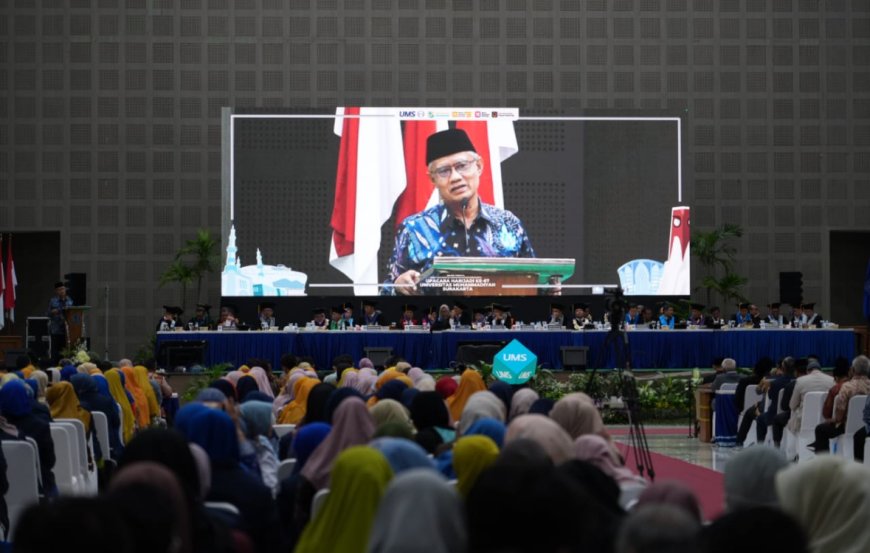 Haedar Nashir Resmikan dan Lakukan Groundbreaking Dua Gedung Baru di Milad ke-67 UMS