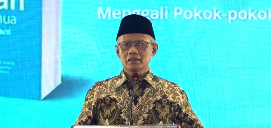 Haedar Nashir Apresiasi Peluncuran Buku Pemikiran Pendidikan Abdul Mu'ti