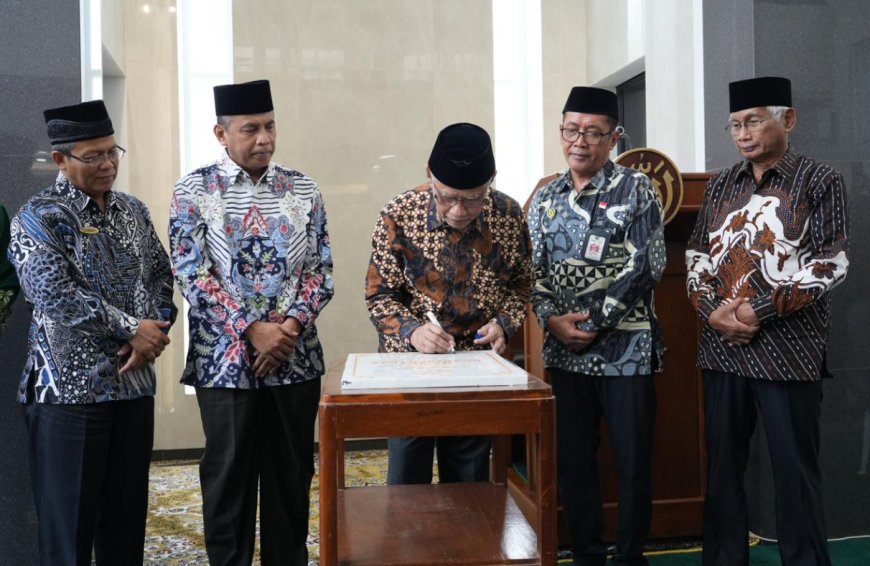 Haedar Nashir Resmikan Masjid Ngadinegaran, Simbol Harmoni Islam dan Budaya di Sumbu Filosofi Yogya