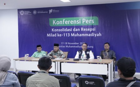Jelang Milad ke-113, PWM Jawa Barat dan UM Bandung Gelar Konferensi Pers