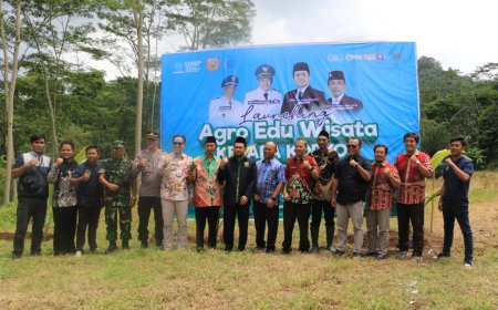 UMP-PCM Kaliwiro Launching Agro Edu Wisata Kelapa Kopyor Berkemajuan Di Desa Selomanik
