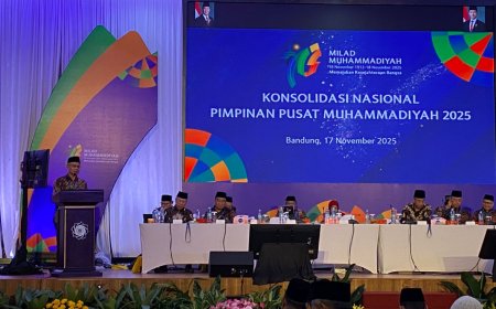 Konsolidasi Nasional Milad ke-113, Haedar Nashir Tekankan Pentingnya Soliditas dan Kerja Kolektif