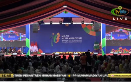 Resepsi Milad ke-113 Muhammadiyah di Bandung Dipadati Ribuan Penggembira