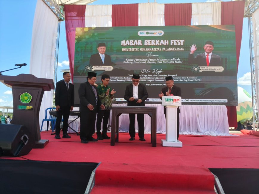 Muhadjir Effendy Dorong UMPR Jadi Episentrum Kebangkitan Ekonomi di Kalimantan Tengah