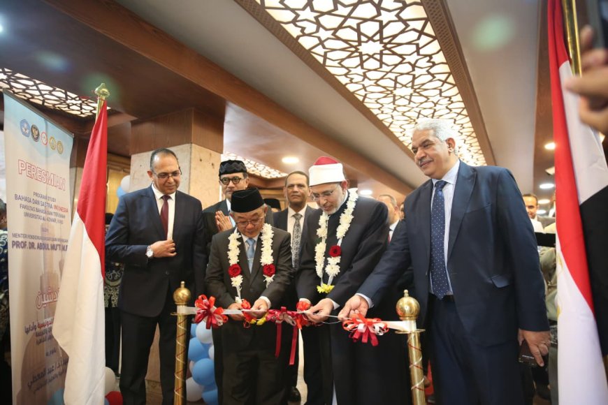 Bahasa Indonesia Resmi Diajarkan di Universitas Al-Azhar Kairo