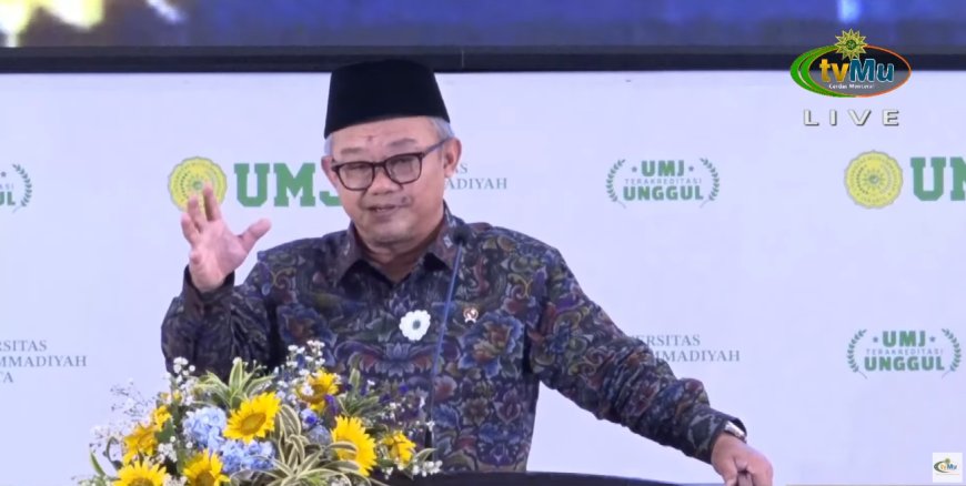 Abdul Mu’ti Ajak Warga Muhammadiyah Bangga dan Bergerak Membangun Peradaban Berbasis Ilmu