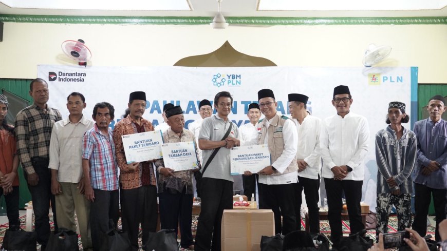 YBM PLN UID Jakarta Raya Salurkan Bantuan bagi Warga Kampung Mandiri